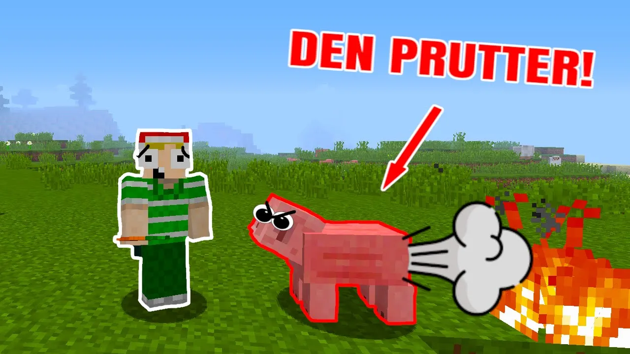 GRISEN DER PRUTTER!! - Dansk Minecraft