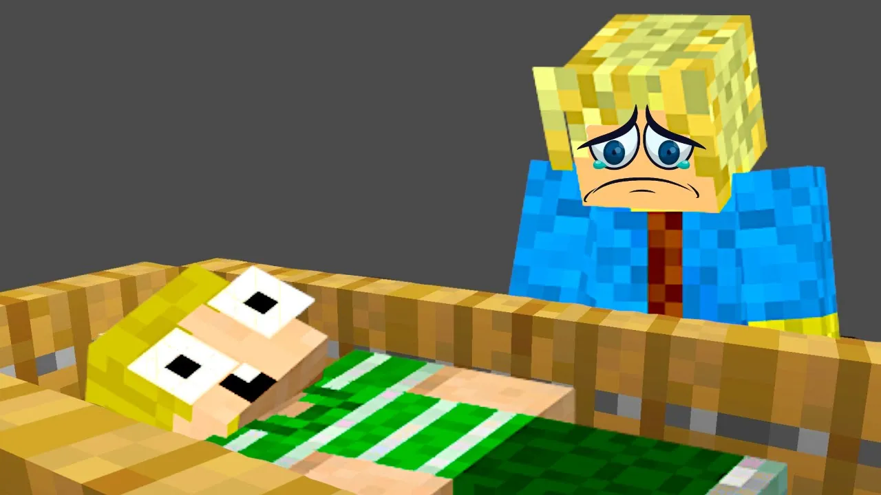 Vi Holder BEGRAVELSE I Minecraft!!