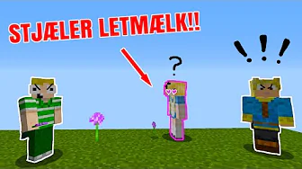 STJÆLER LETMÆLK FRA MIKKEL!! - Dansk Minecraft