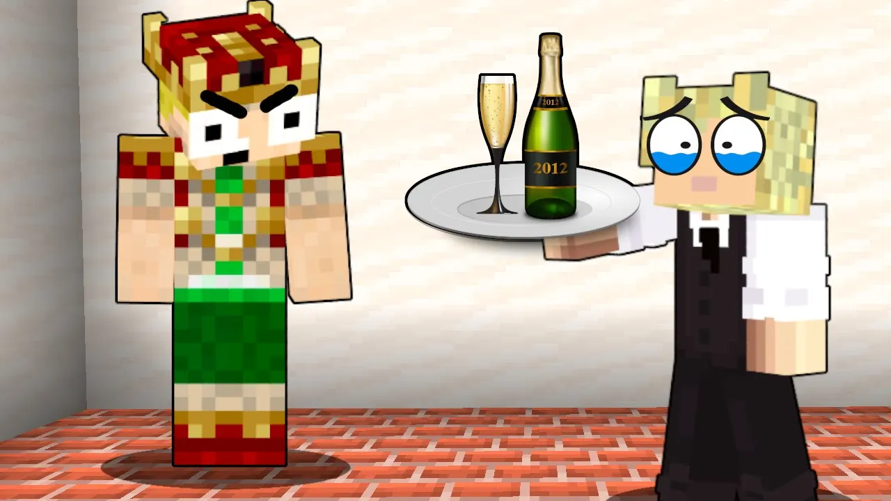 Livet Som KONGE I Minecraft!!