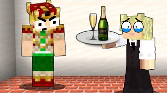 Livet Som KONGE I Minecraft!!