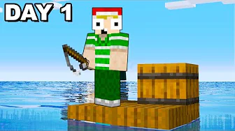 Minecraft Raft #01: VI ER PÅ SKATTEJAGT!!