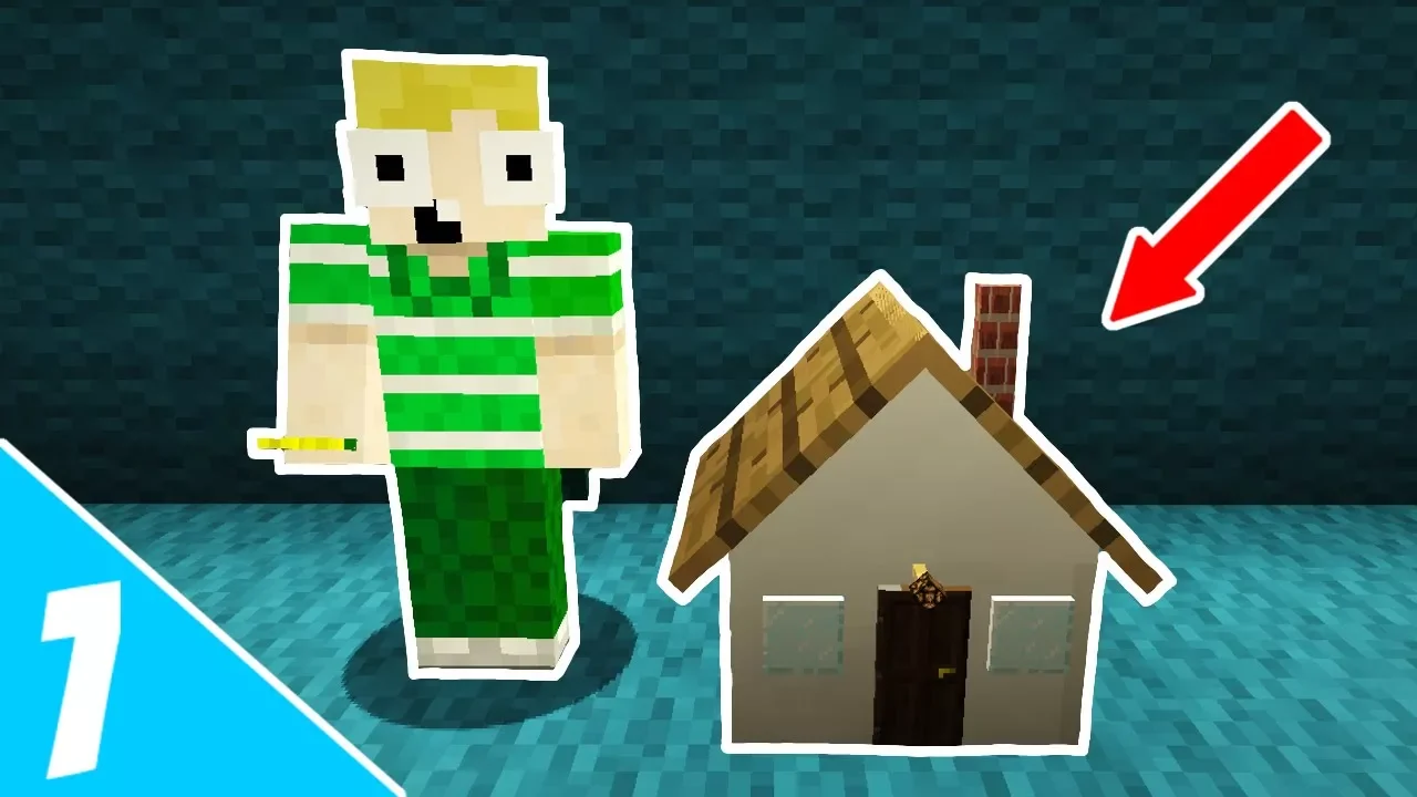 DET MINDSTE HUS I MINECRAFT!! - Dansk