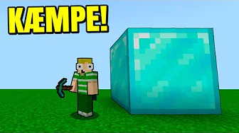 Alle Blocks Er GIGANTISKE I Minecraft!!