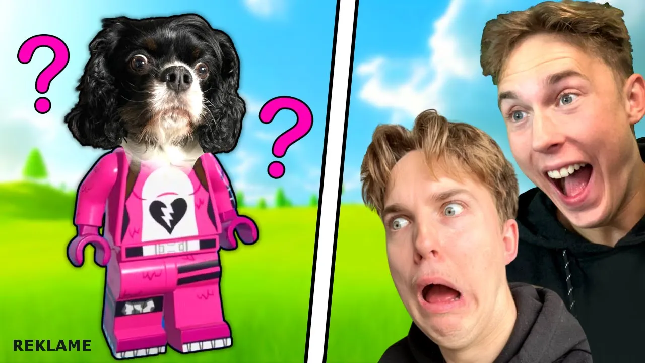 Kan Vores Hund Spille LEGO® Fortnite®?!