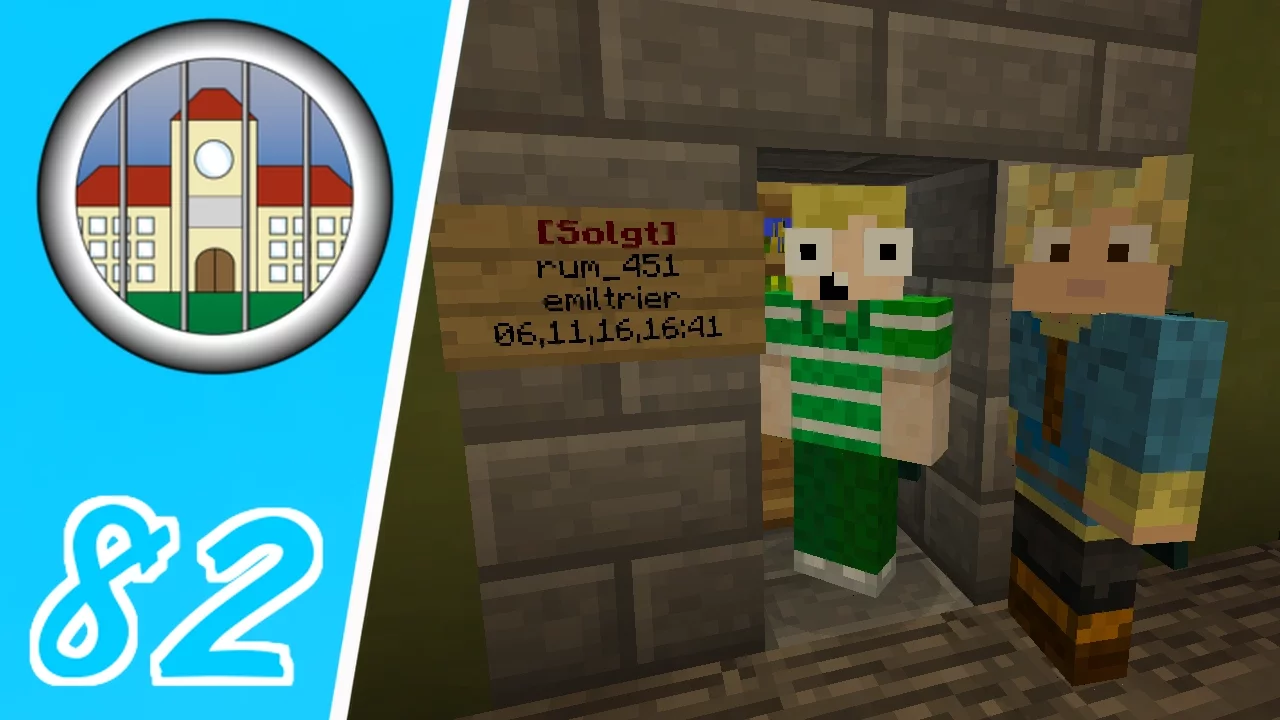 Dansk Minecraft - Prison #82: NY CELLE!?
