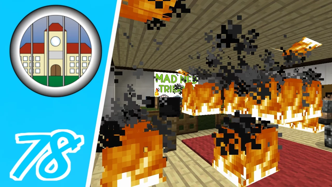 Dansk Minecraft - Prison #78: STUDIET BRÆNDER!!
