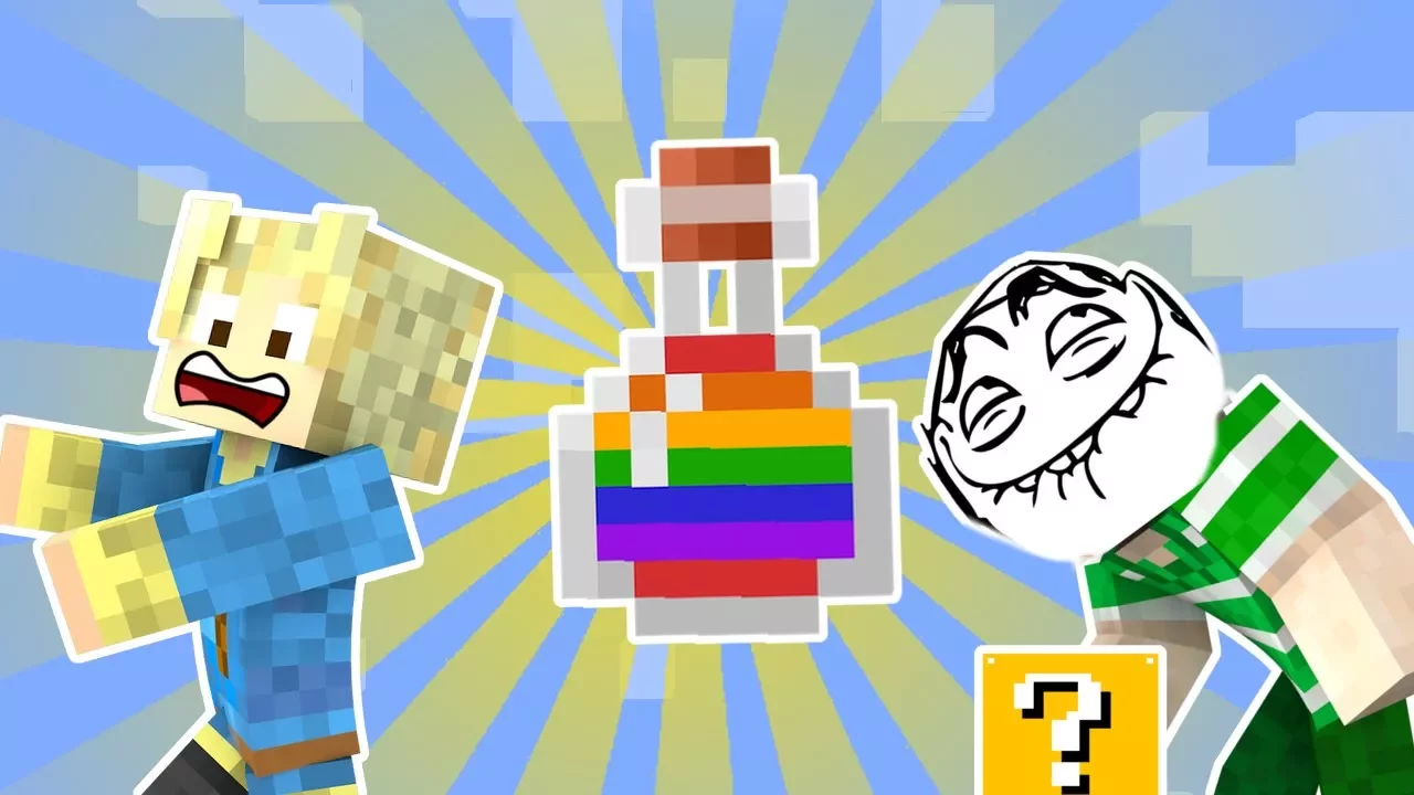 Dansk Minecraft - Lucky Blocks #30: EN TROLLING POTION!!