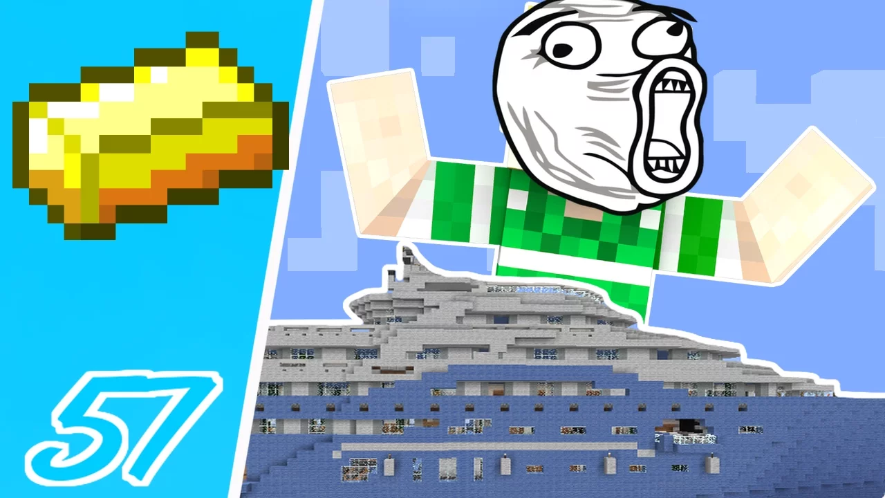 Dansk Minecraft - Pengebyen #57: MEGA LUKSUS BÅD!!