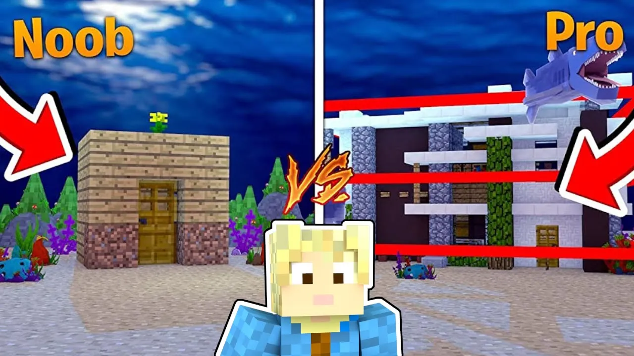 HEMMELIG BASE UNDER VANDET!! - Dansk Minecraft