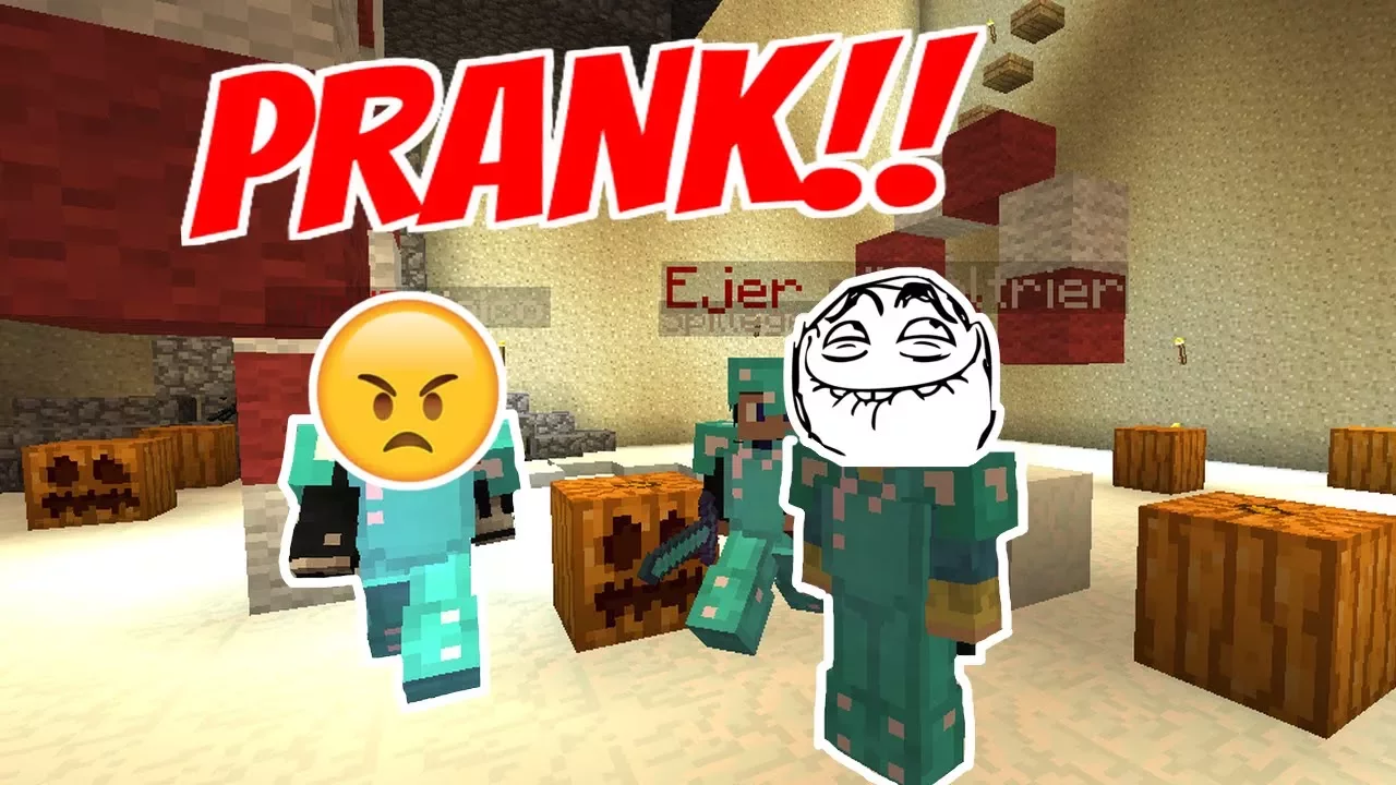 Dansk Minecraft - MeNation #07: SYG JULE PRANK!!