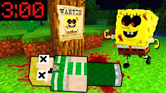 Jeg Bliver Fanget Af ONDE SVAMPEBOB I Minecraft!!