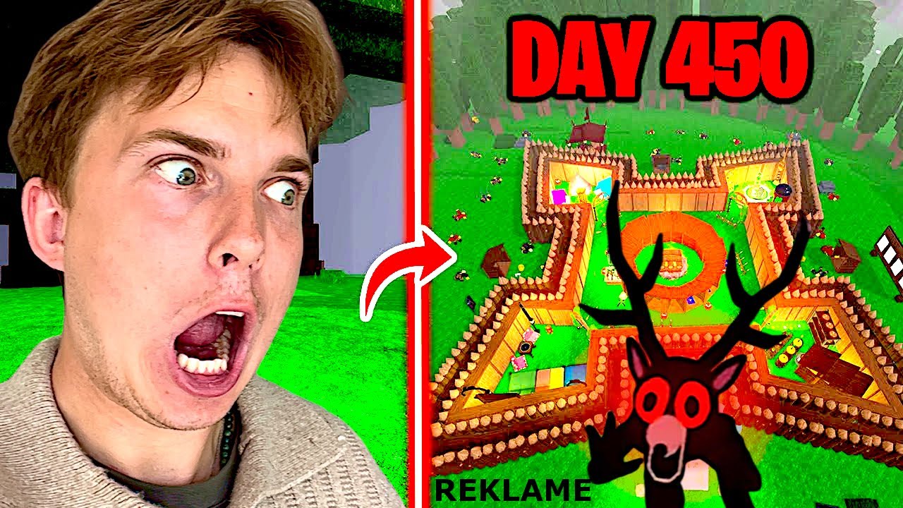 Bygger VILD Base i 99 Nights In The Forest?!