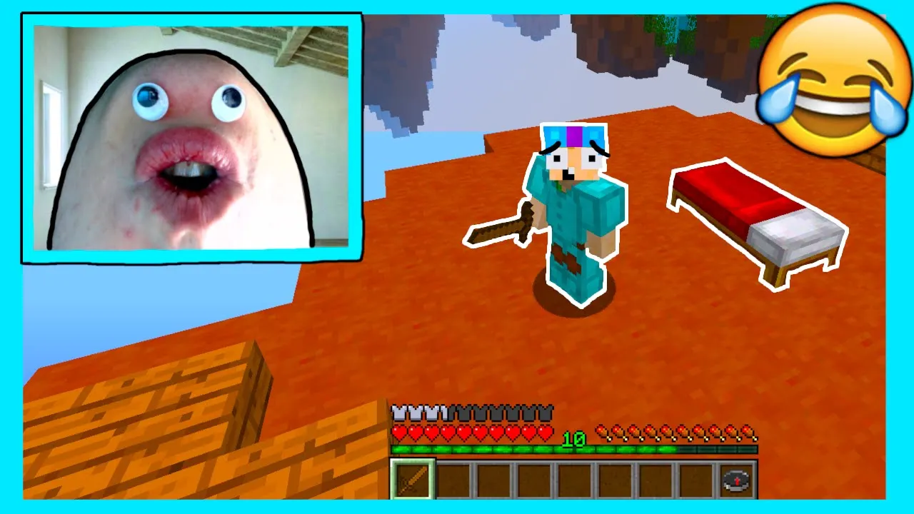 😂𝗦𝗽𝗶𝗹𝗹𝗲𝗿 𝗕𝗘𝗗𝗪𝗔𝗥𝗦 𝗺𝗲𝗱 𝗙𝗔𝗖𝗘𝗖𝗔𝗠!!😂 - Dansk Minecraft