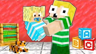 Emil Babysitter Mig i Minecraft... *GÅR GALT*