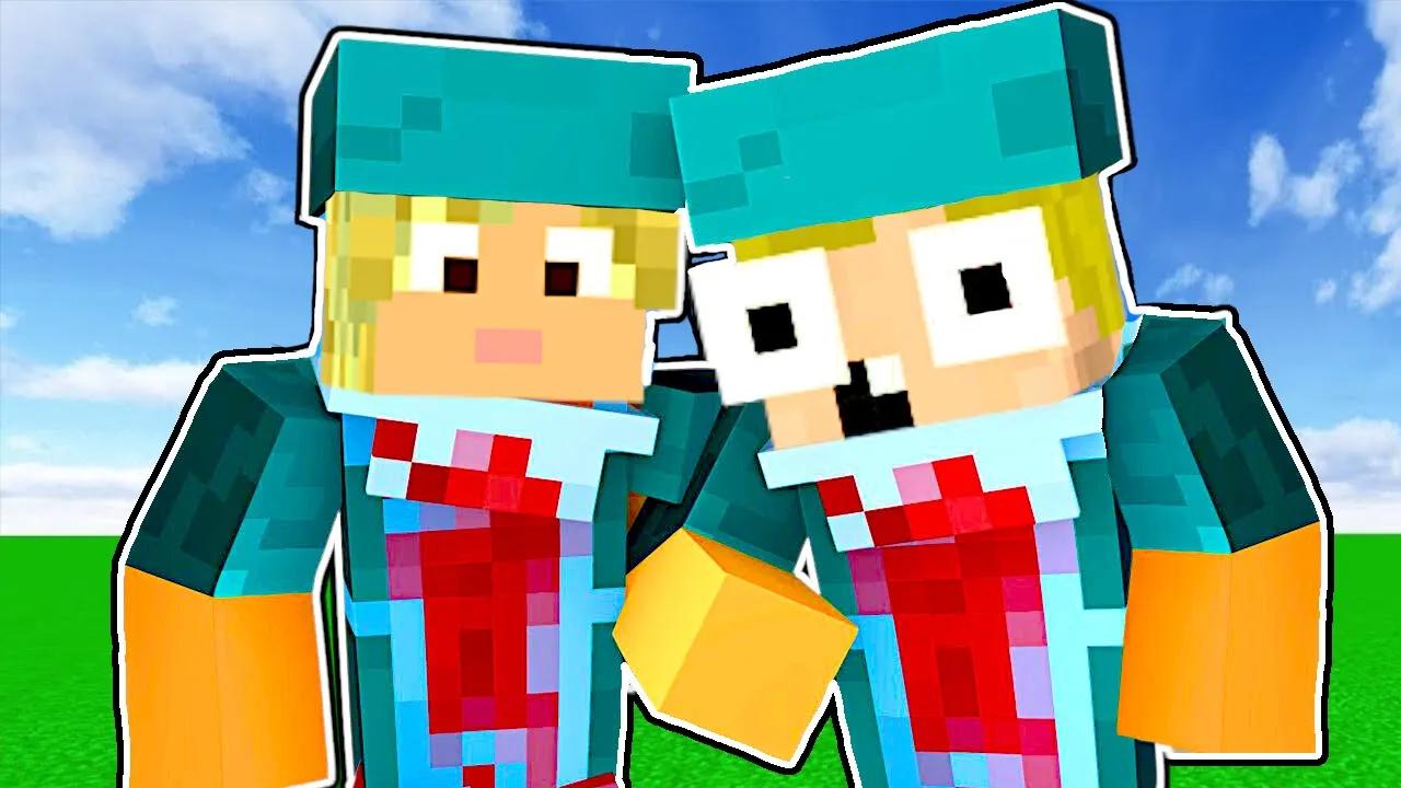 Hvis Vi Var LÆGER I Minecraft!!