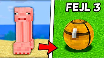 13 Fejl Som Minecraft Skjuler?!