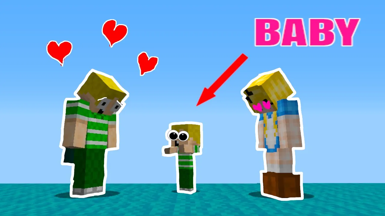 VI FÅR EN BABY!! // Dansk Minecraft