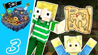 Dansk Minecraft - Døds Øen #3: ET SKATTE KORT!!