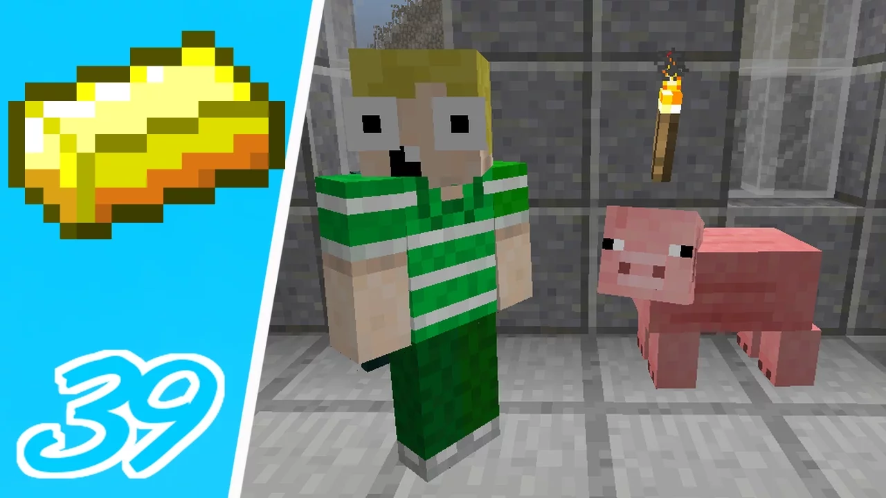 Dansk Minecraft - Pengebyen #39: HAN FORSVANDT!