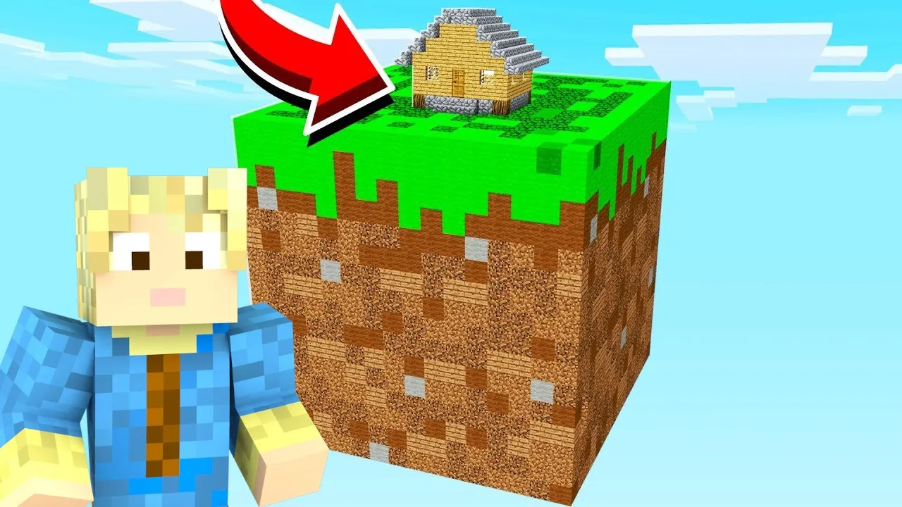 OVERLEVER PÅ KÆMPE BLOCKS #2: VILDESTE TEMPEL! - Dansk Minecraft