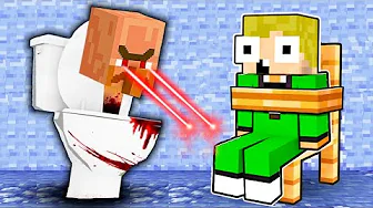 Jeg Bliver Kidnappet Af SKIBIDI TOILET I Minecraft!