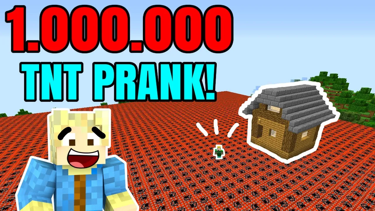 Prank War #06: 1.000.000 TNT PRANK!!