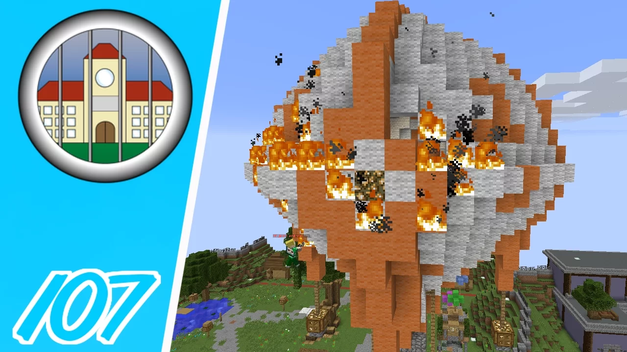 Dansk Minecraft - Prison #107: VI BRÆNDER DEN!!