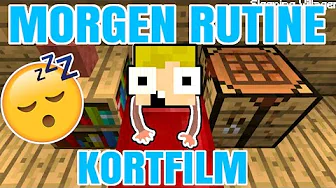 Min MORGEN RUTINE I Minecraft!!