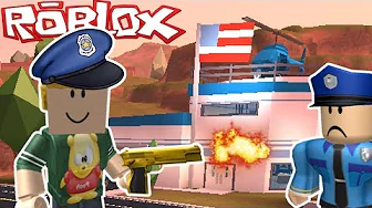 OVERTAGER POLITI STATION!! | Dansk Roblox - Jailbreak