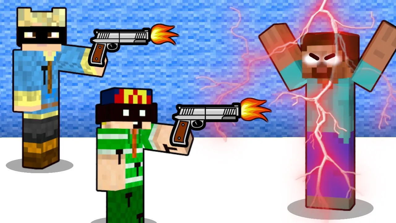 TrierBanden #10: VI RØVER HEROBRINE! - Minecraft Film