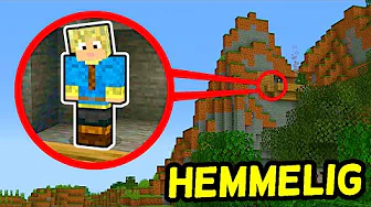 Jeg Finder MIKKELS Hemmelige Base I Minecraft!!