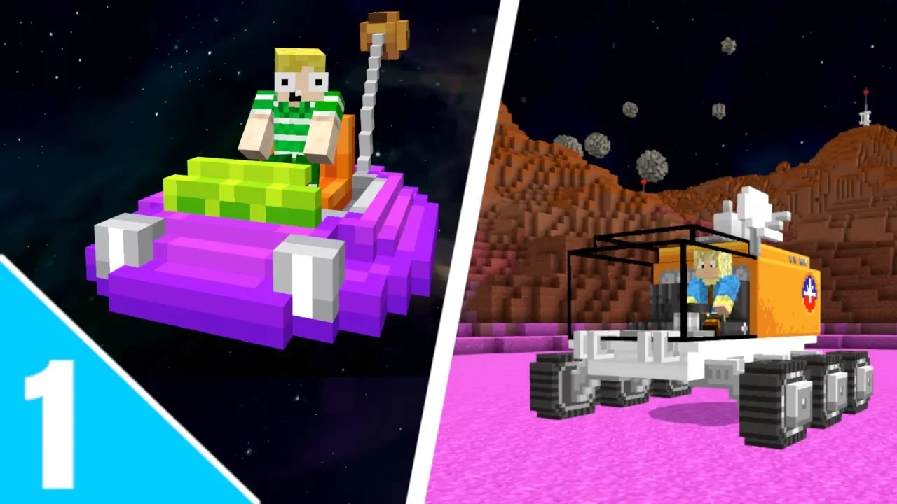 Måne Ekspeditionen #1: VI ER I RUMMET!!