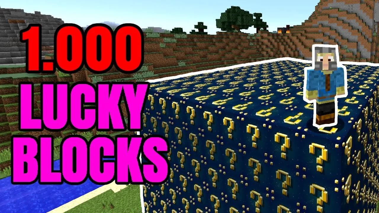 ÅBNER 1.000 LUCKY BLOCKS PÅ EN GANG!! - Dansk Minecraft