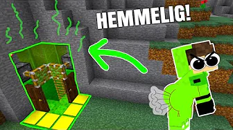 PRUTTENS HEMMELIGE BASE!! - Dansk Minecraft