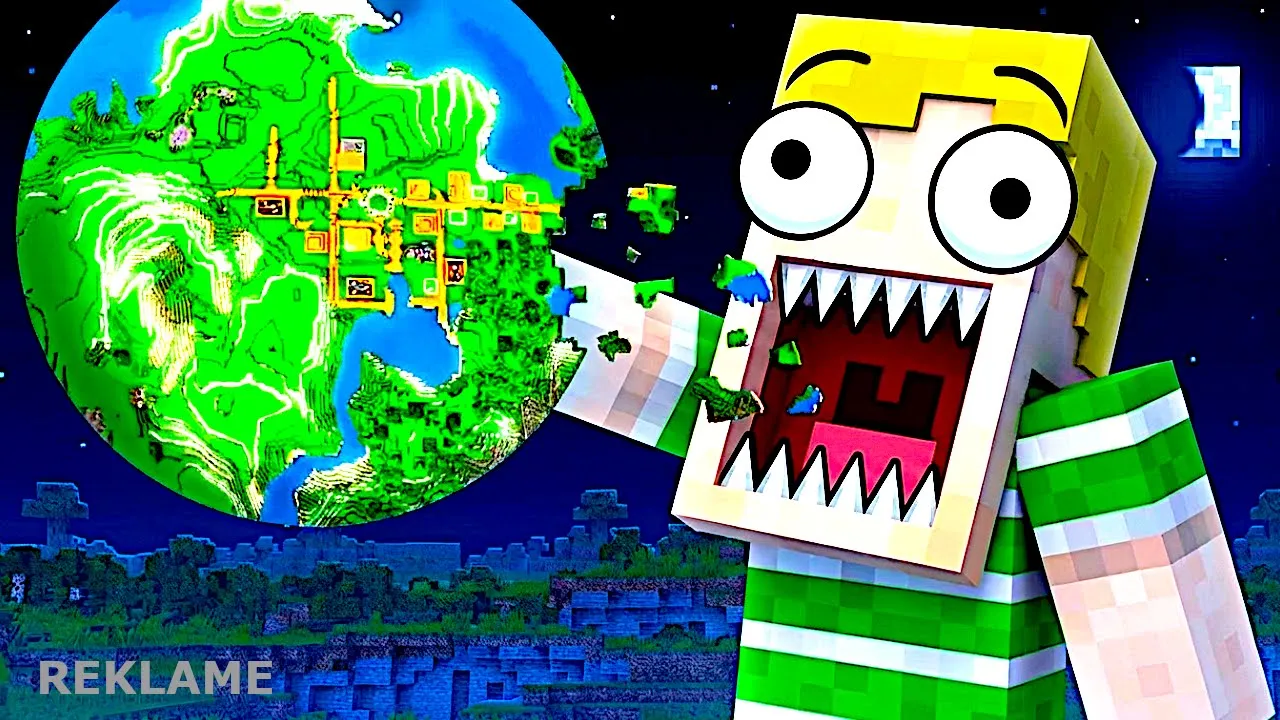 Jeg Spiser 1.000.000 Blocks I Minecraft?!