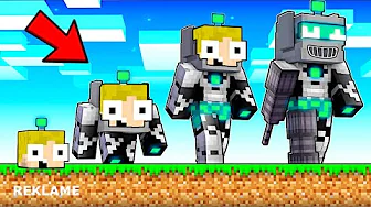 Jeg Snyder Med ROBOT I Byggekonkurrence I Minecraft!!