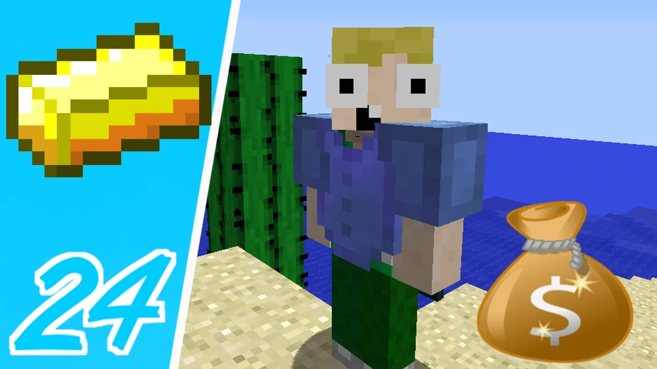 Dansk Minecraft - Pengebyen #24: SÅDAN TJENER MAN PENGE!