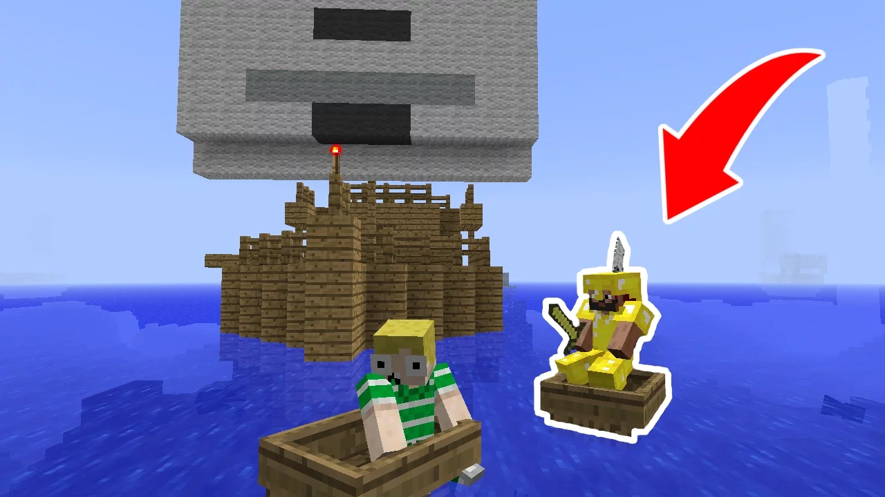 Dansk Minecraft - Modded #1: ANGREBET AF PIRATER!!