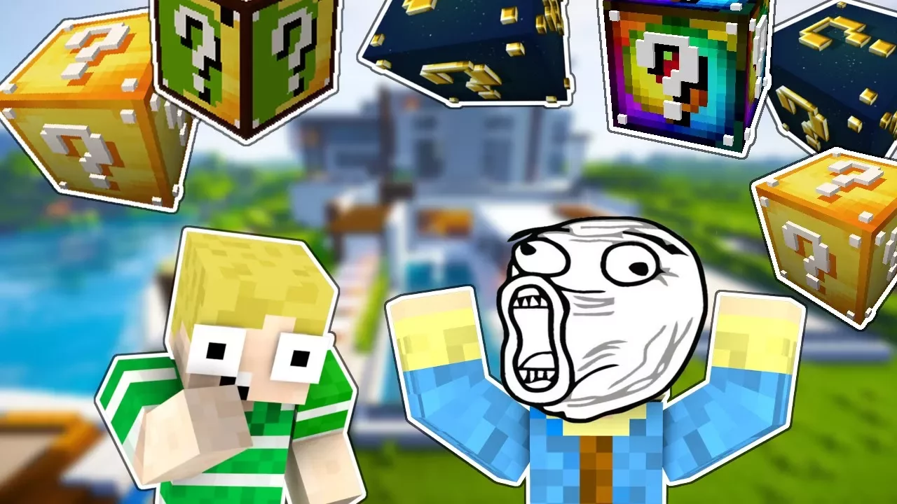 Dansk Minecraft - Lucky Blocks #32: LUCKY BLOCK REGN!!