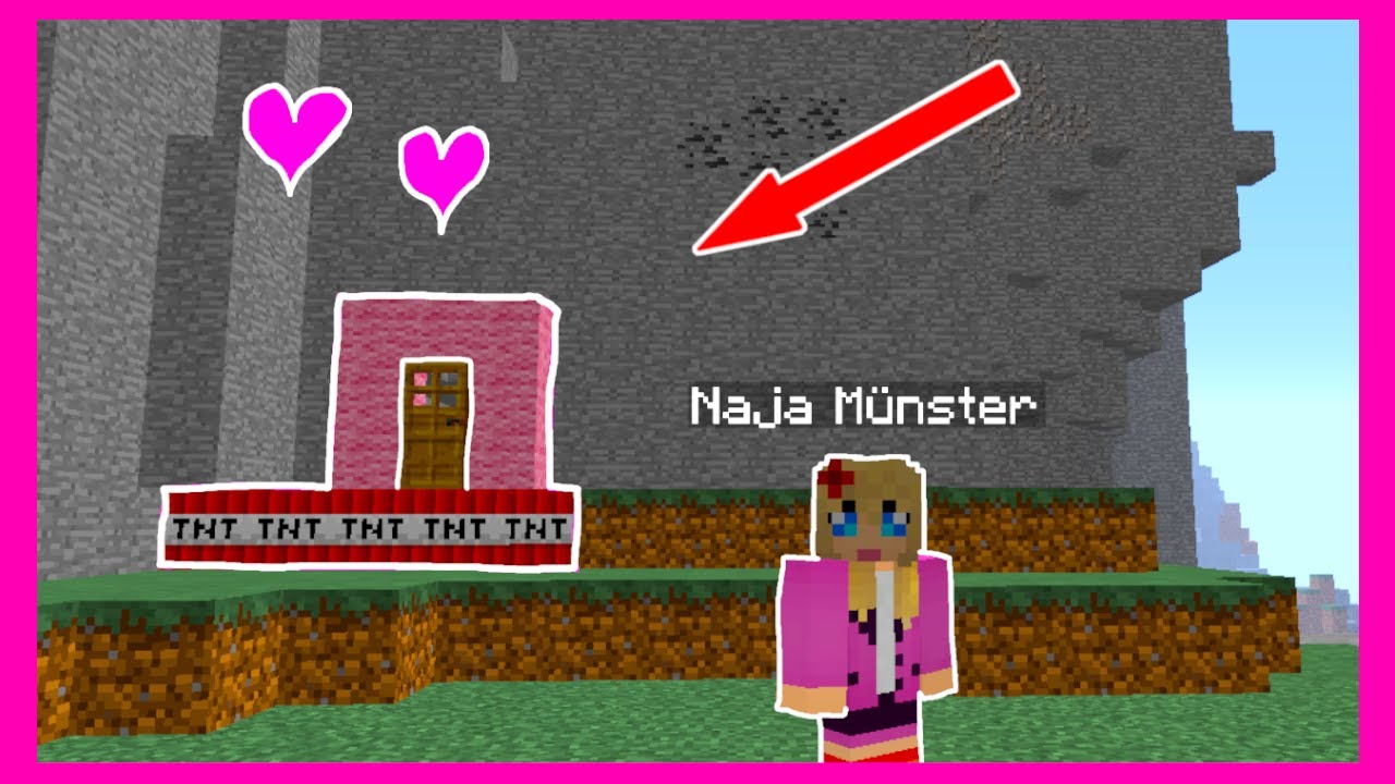 ❤️NAJA MÜNSTER'S HEMMELIGE BASE!!❤️ - Dansk Minecraft
