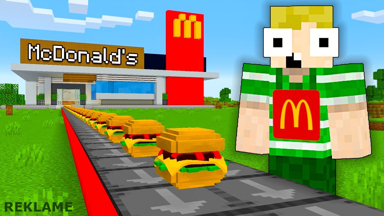 Vi Åbner Vores Egen McDonalds i Minecraft?!