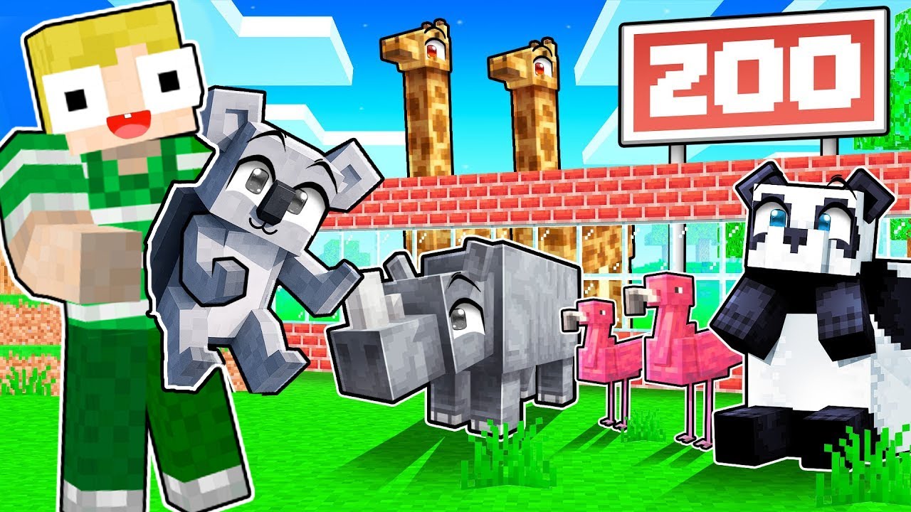 Livet Som DYREPASSER i Minecraft!!