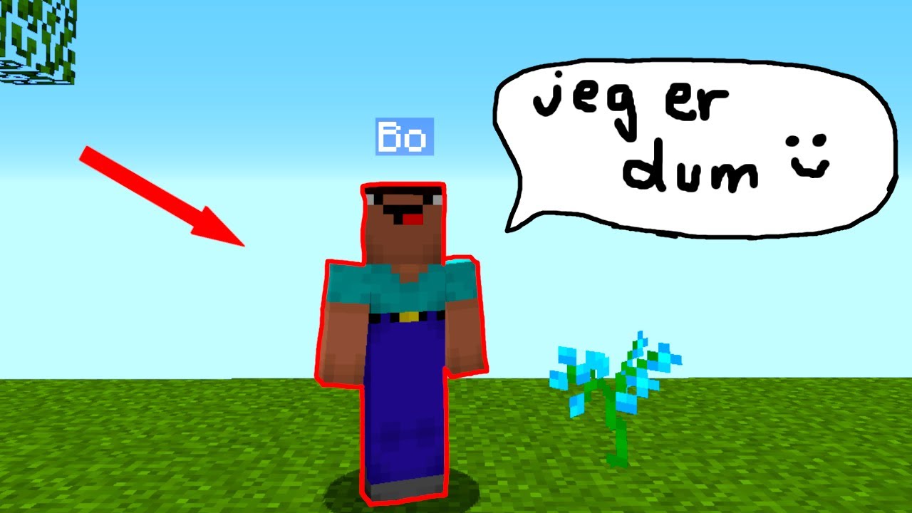 Minecraft Kortfilm - DUMME BO!