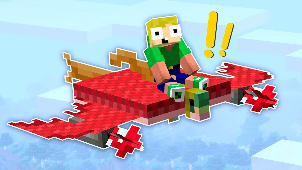 Jeg Flyver På En FISK I Minecraft!!