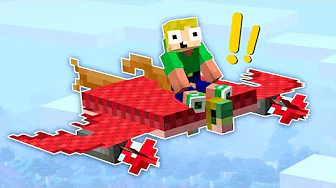 Jeg Flyver På En FISK I Minecraft!!