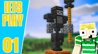 Minecraft Lets Play 01: EMILS STATUE!
