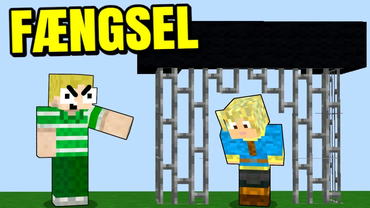 MIKKEL ER I FÆNGSEL!! - Dansk Minecraft