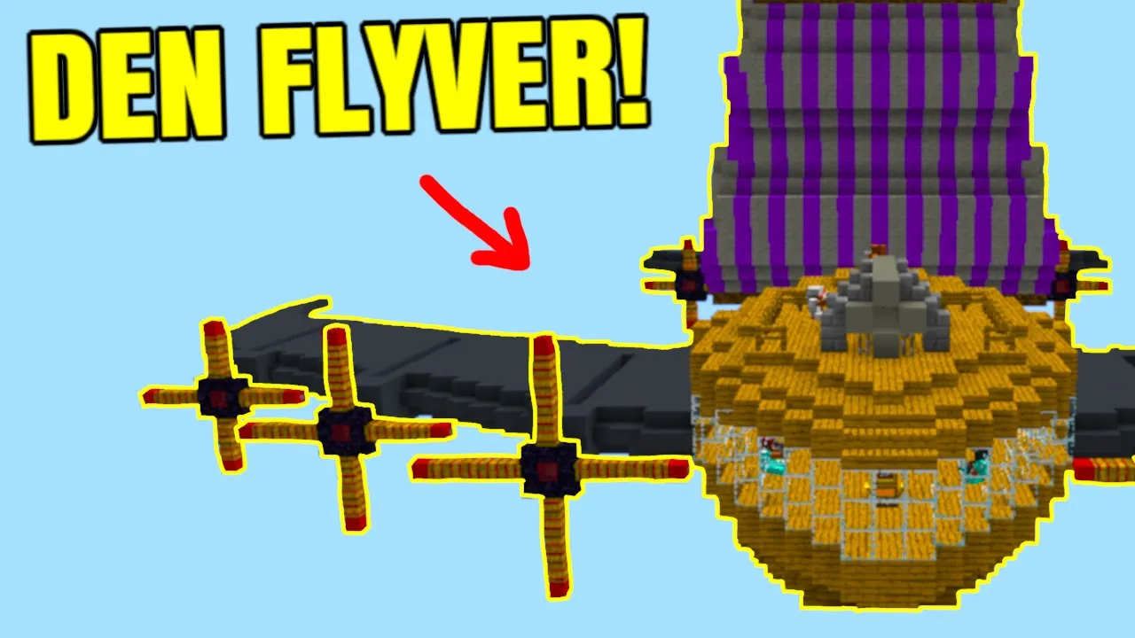 Et Liv #01: ET KÆMPE SKIB DER KAN FLYVE!!