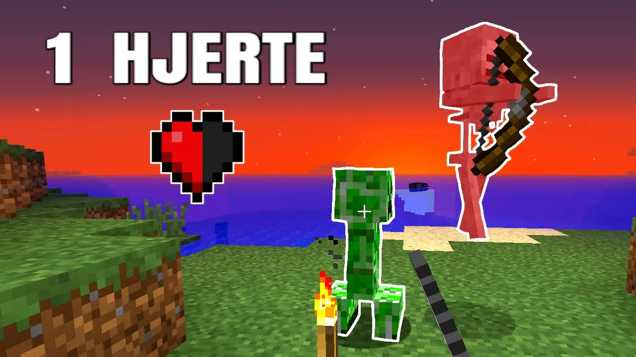 Har Kun Et Liv I Minecraft!!